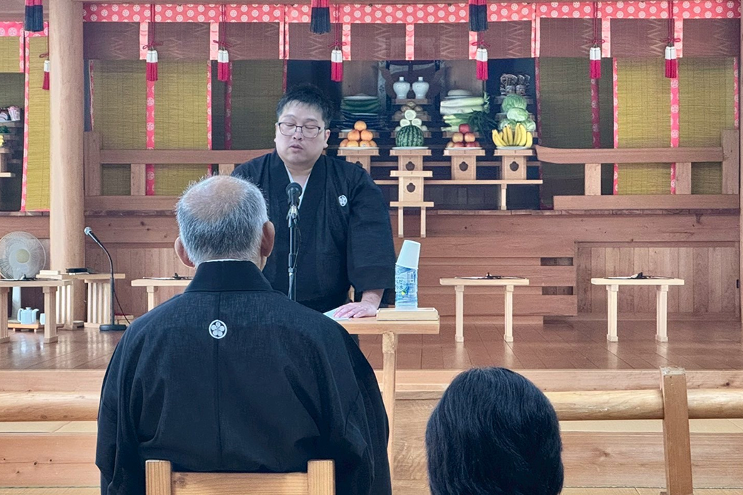 神殿講話
